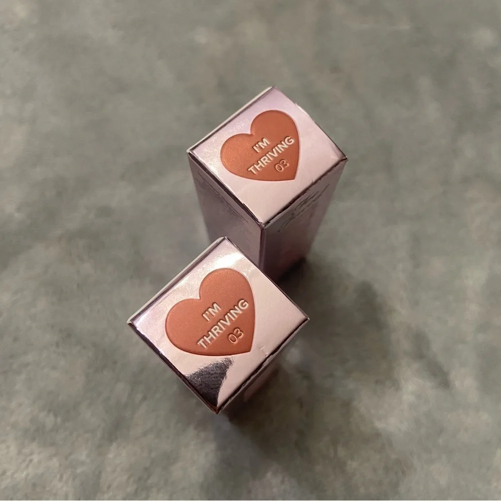 New! TWO pieces Too faced Lady Bold lipstick in I’m Thriving 27630
